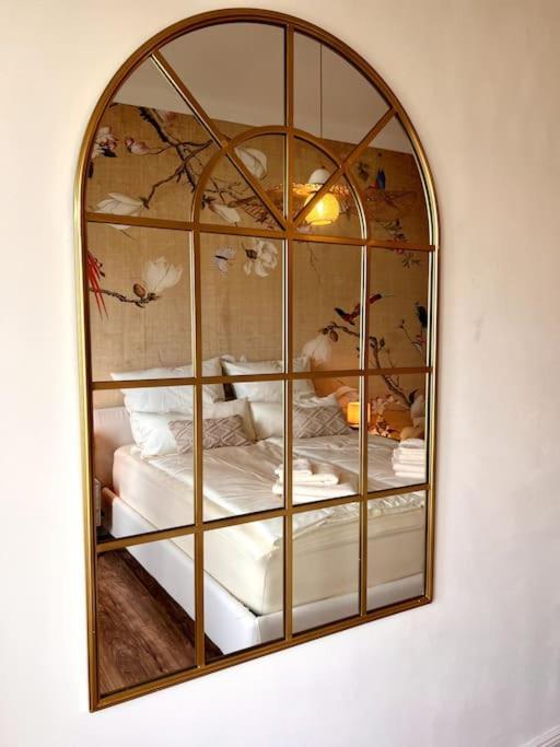 Bali Home Stylische Wohnung Mit Terrasse Schönefeld Esterno foto