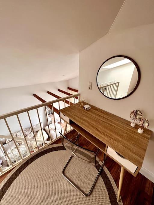 Bali Home Stylische Wohnung Mit Terrasse Schönefeld Esterno foto